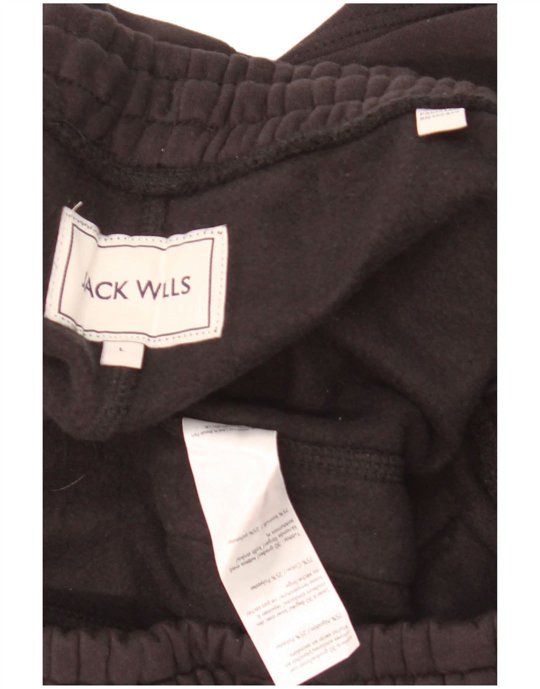 Jack Wills Herre Sportshorts Stor Sort Bomuld