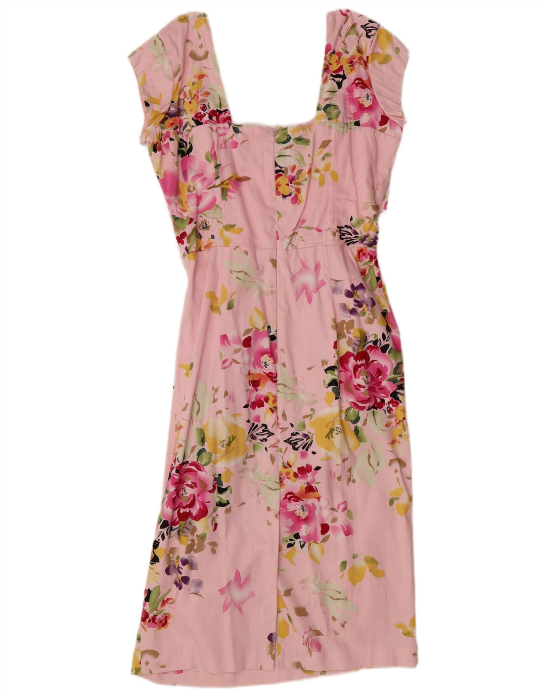 THE PRETTY DRESS COMPANY Dameskedekjole UK 14 Large Pink Floral