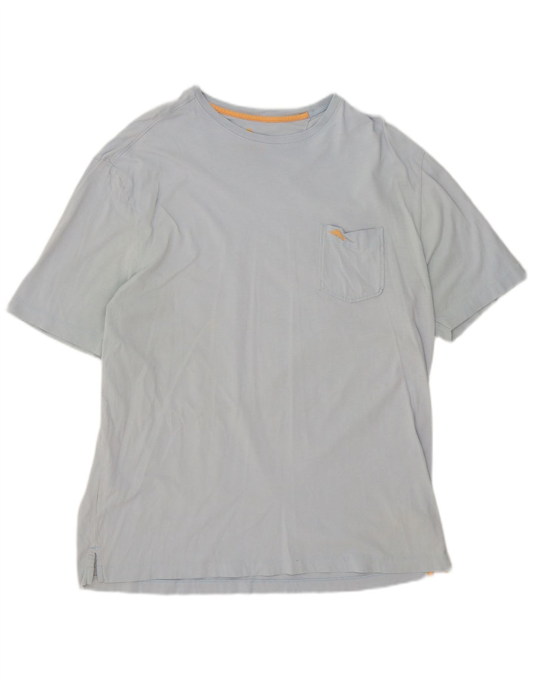 Tommy Bahama Herre Relaxed T-Shirt Top Stor Blå Bomuld