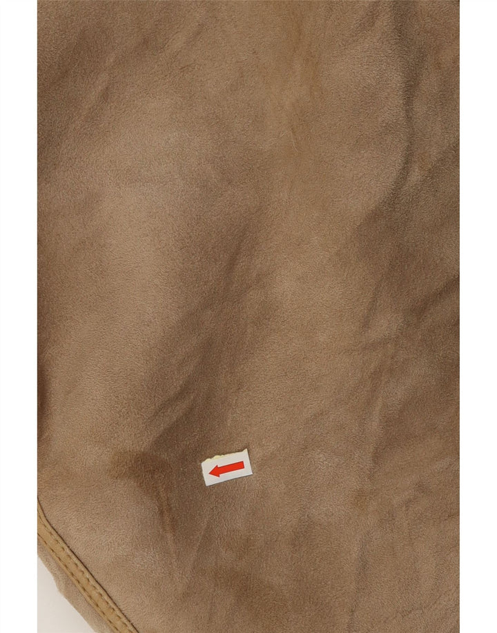 CONBIPEL Dame Shearling Jacket UK 16 Large Beige Shearling