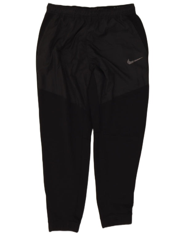 Nike Herre Dri Fit træningsdragt Bukser Joggers Large Sort Polyester