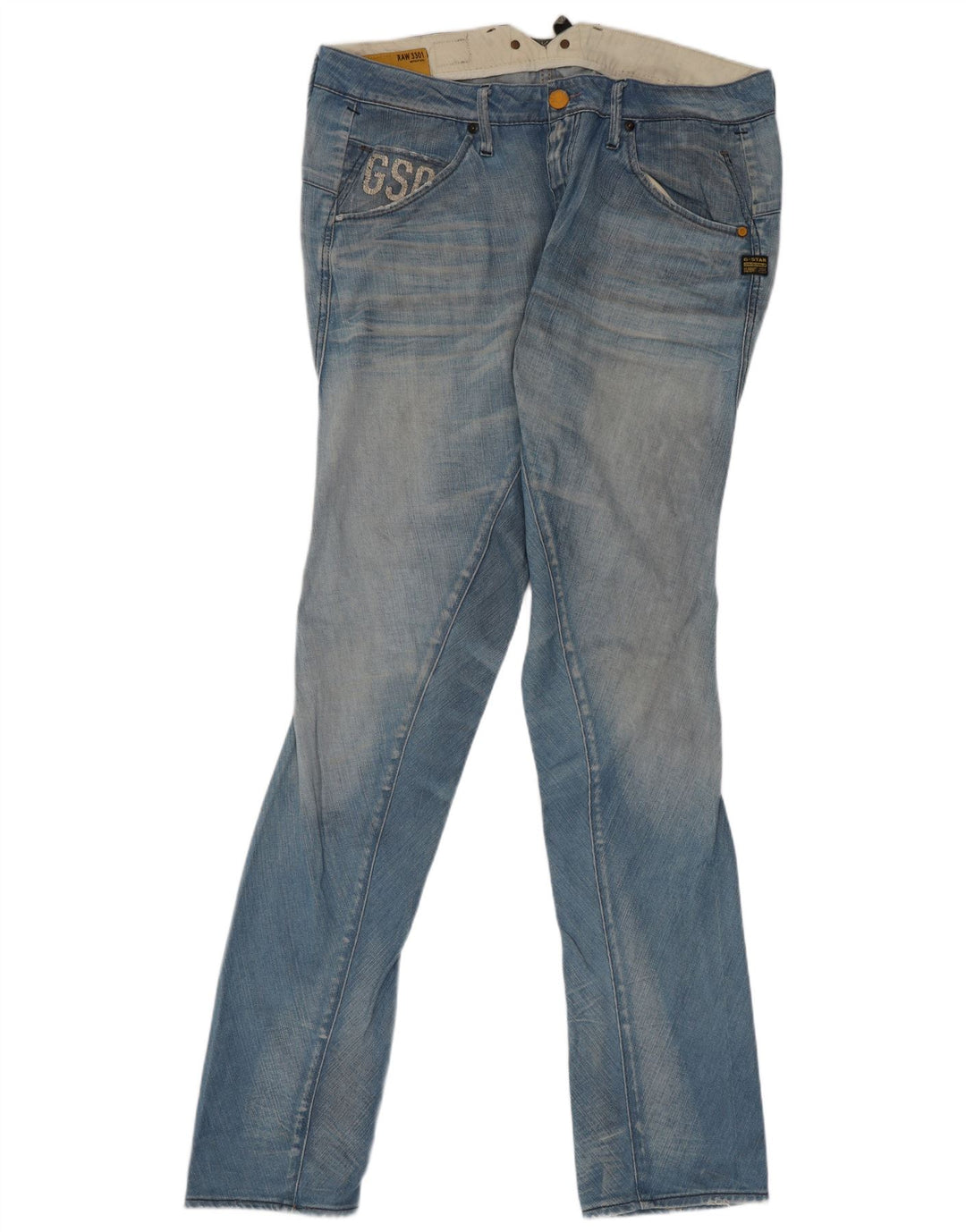 G-Star Herre Slim Jeans W32 L34 Blå Bomuld