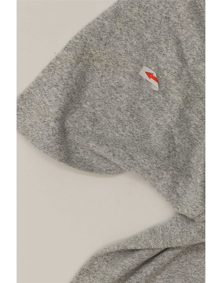 Champion Herre T-Shirt Top Stor Grå Flecked Bomuld
