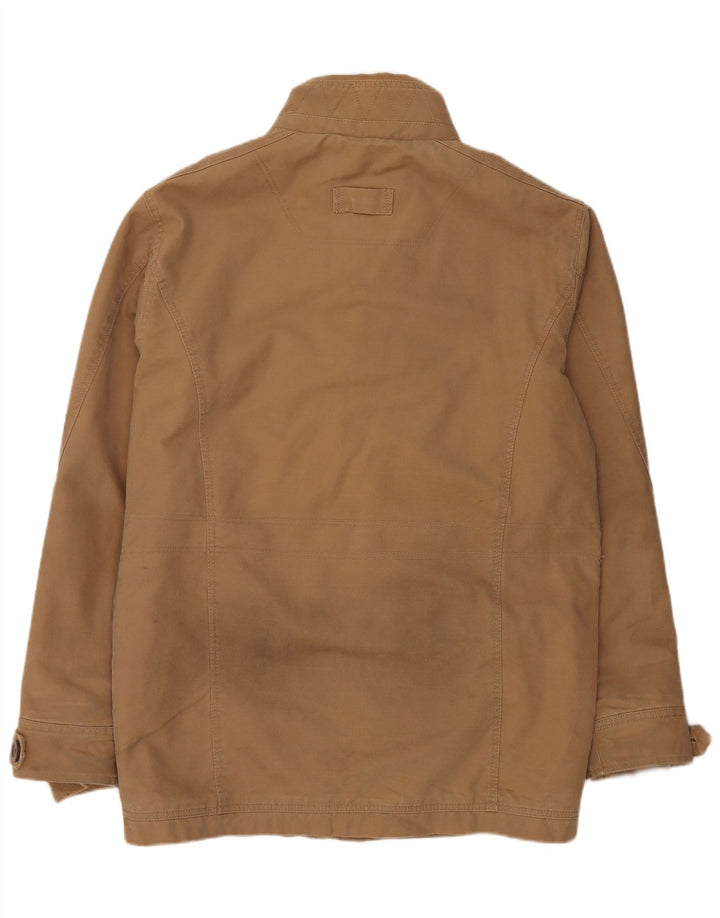 Weird Fish Herre Utility Jacket UK 36 Small Brown