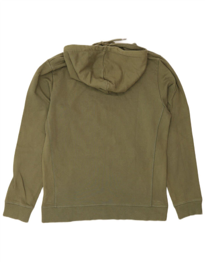 Les Deux Herre hættetrøje Jumper Small Khaki Bomuld