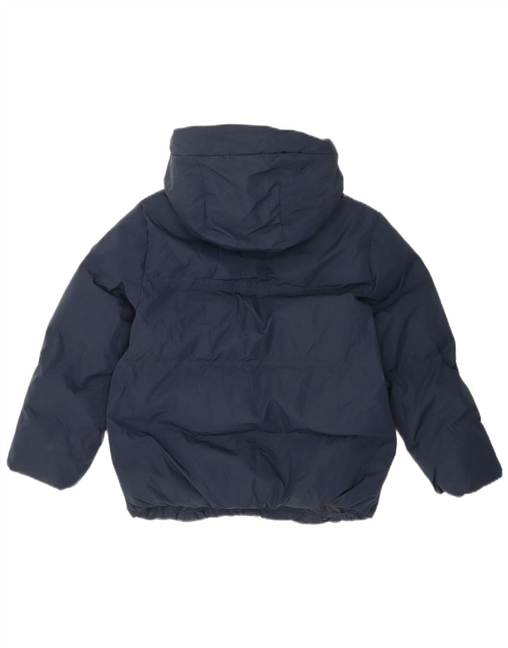 Zara hættejakke til piger 8-9 år marineblå polyester