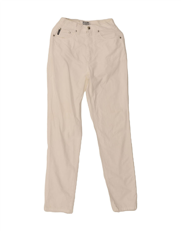 ICEBERG Womens Slim Jeans W23 L30 White Cotton Vintage Iceberg and Second-Hand Iceberg from Messina Hembry 