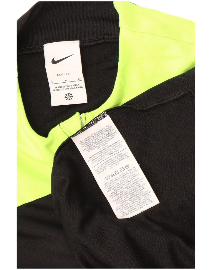 Nike Herre The FA Referee Grafisk Top Langærmet Lille Sort Colourblock