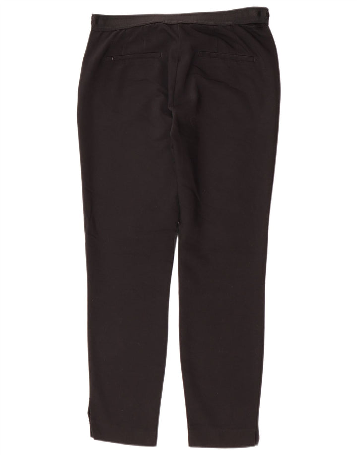 Zara Dame Slim Chino Bukser Medium W28 L26 Sort Bomuld