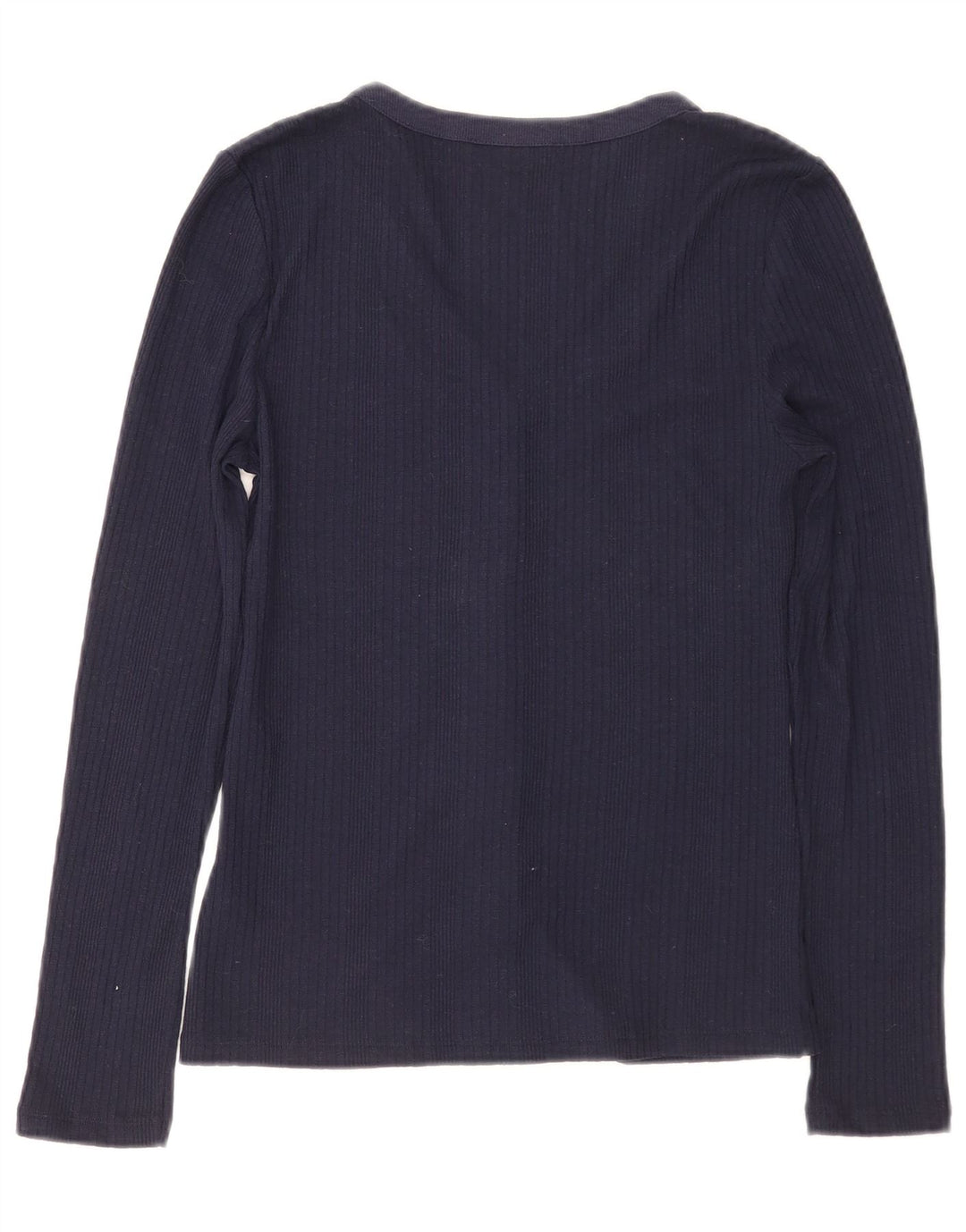 Marks & Spencer skjortebluse til kvinder UK 8 Lille marineblå polyester
