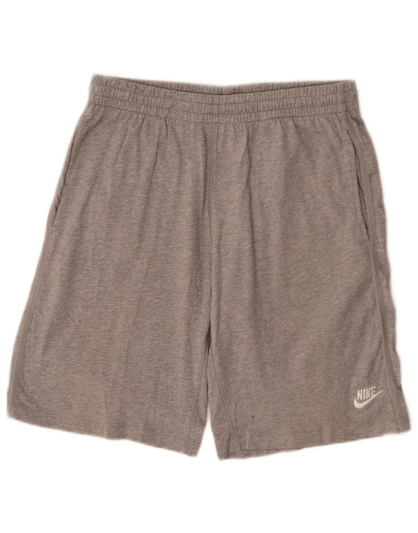 Nike Sportshorts til mænd mellemgrå bomuld