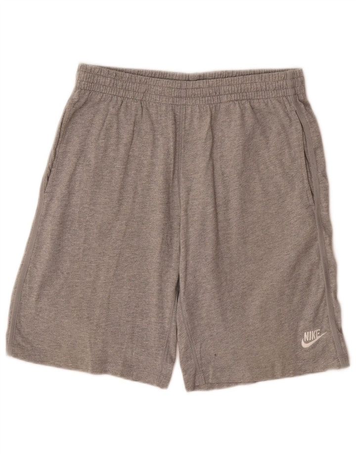 Nike Sportshorts til mænd mellemgrå bomuld