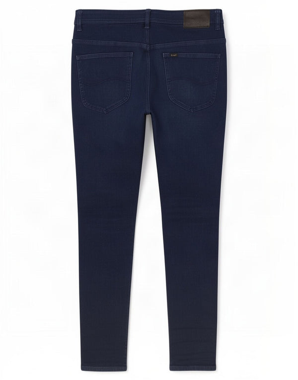 Lee Womens Z-One tilspidsede skinny jeans W34 L31 blå bomuld