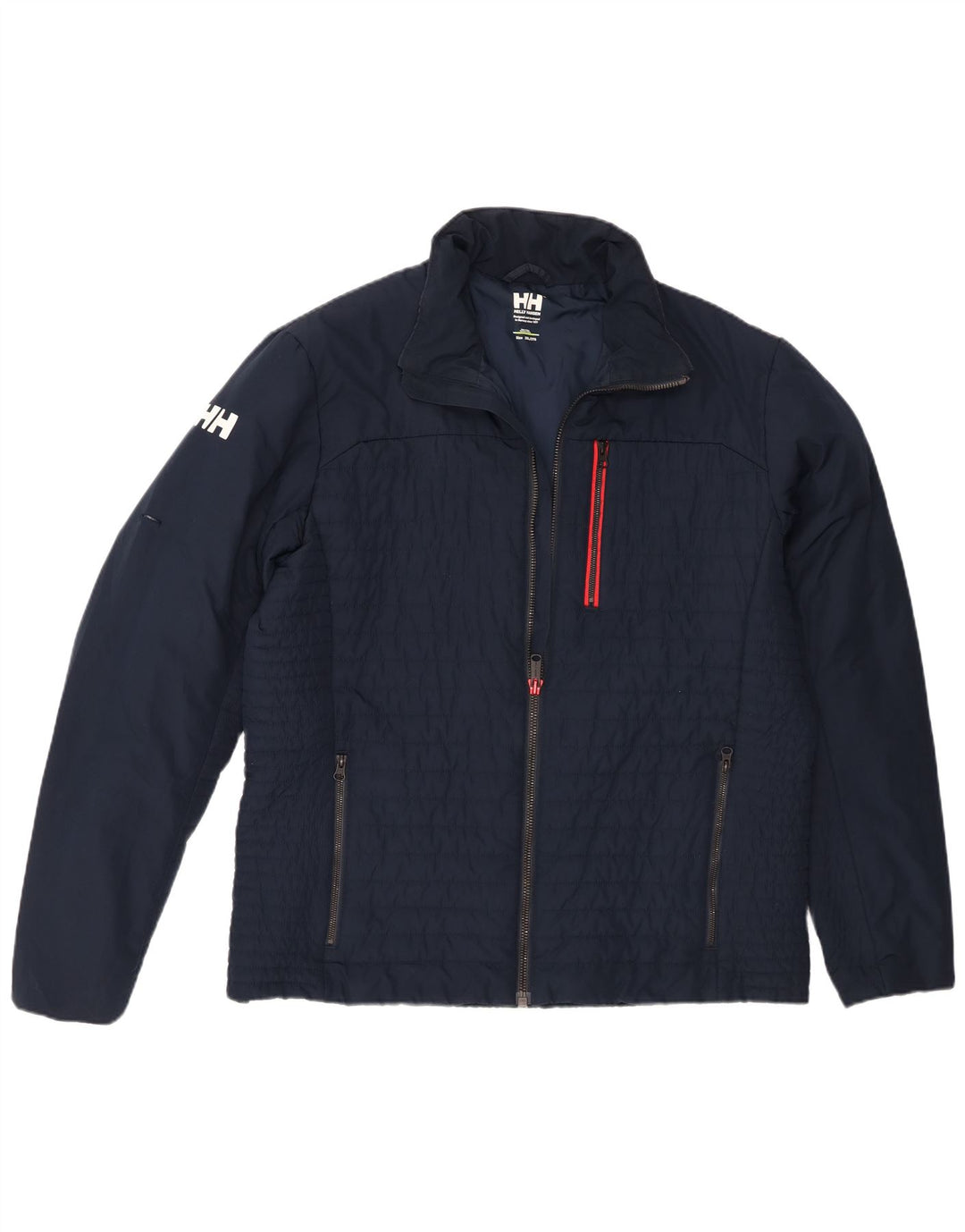 Helly Hansen Herre Bomber Jacket UK 44 2XL Navy Blue Polyester