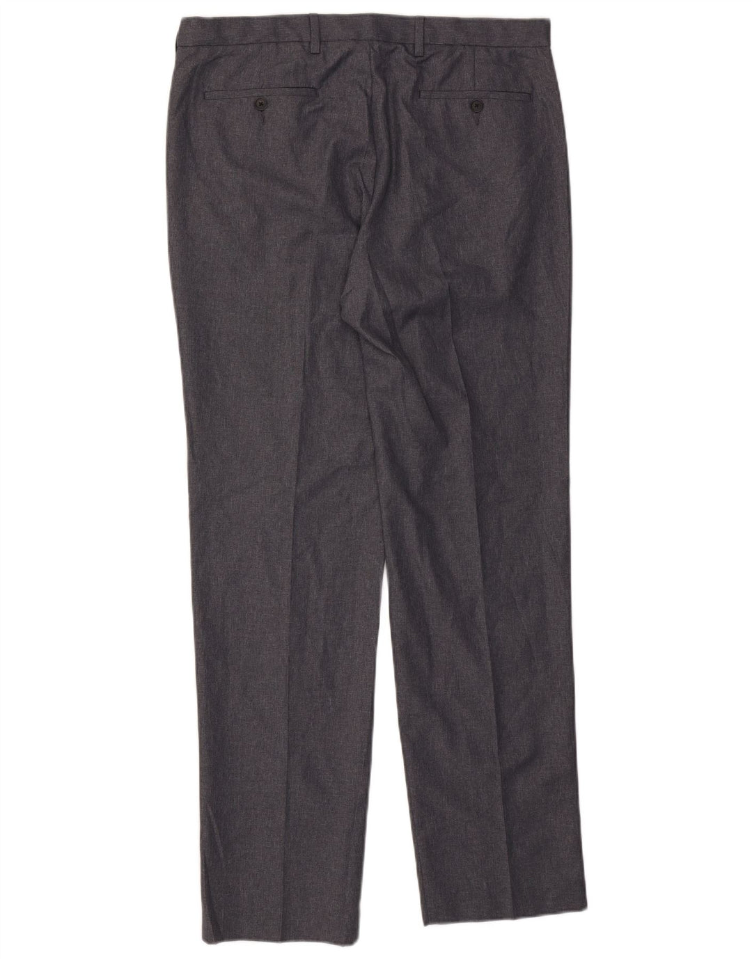 Marks & Spencer Herre Regular Fit Chino Bukser W36 L33 Grå Polyester
