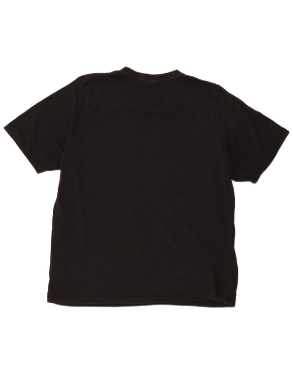 Airwalk Herre Grafisk T-Shirt Top 2XL Sort Geometrisk Bomuld