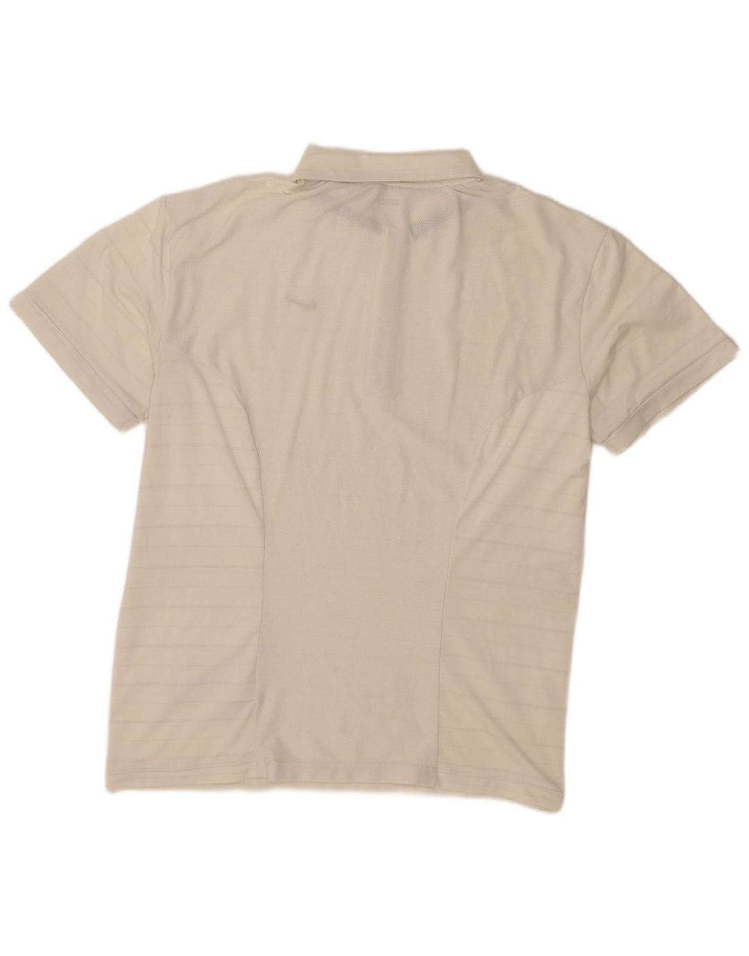 Nike Poloskjorte til mænd UK 47/48 2XL Hvidstribet polyester