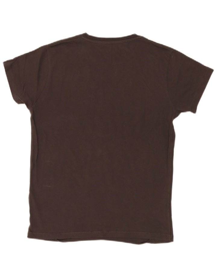Jack & Jones Herre grafisk T-shirt Top Lille brun bomuld