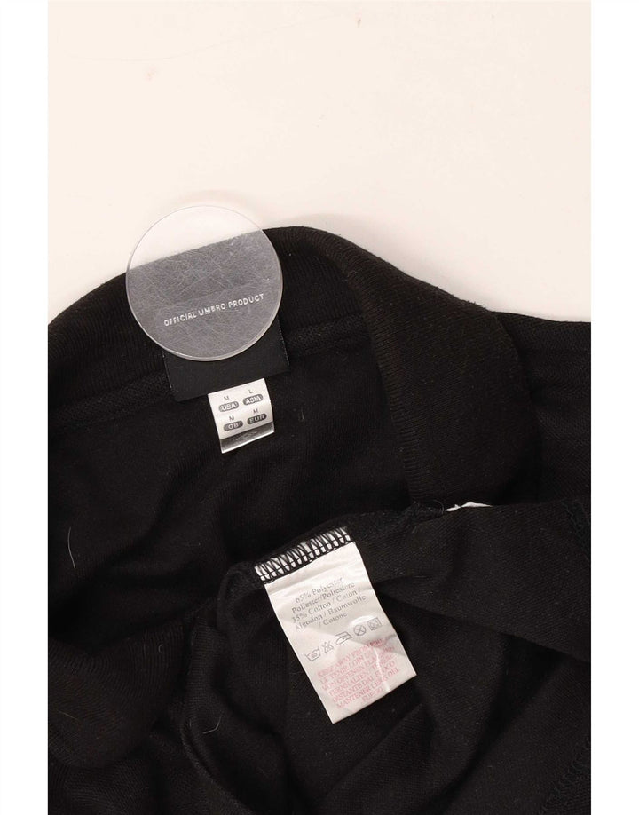 Umbro Herre Polo Shirt Medium Sort Polyester
