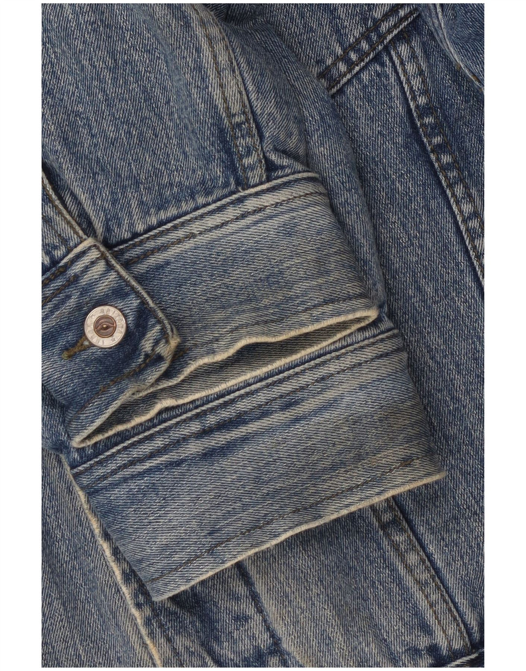 ARIZONA Denimjakke til mænd UK 40 Stor blå polyamid