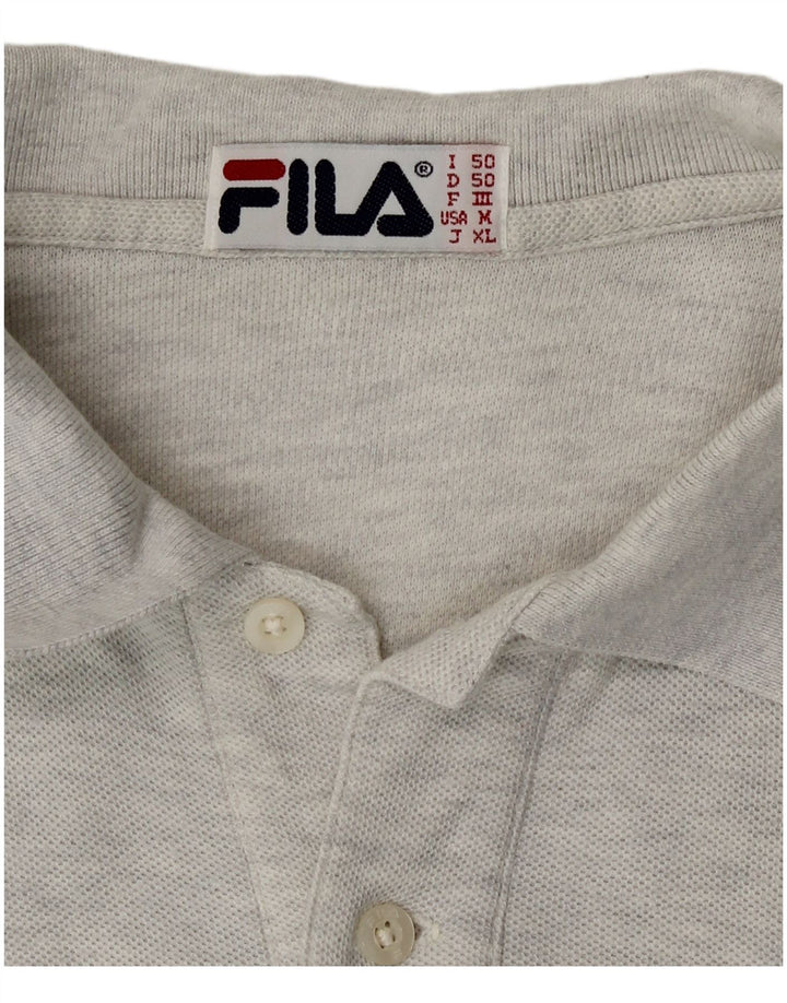 Fila Polo Shirt til mænd IT 50 Medium Grå