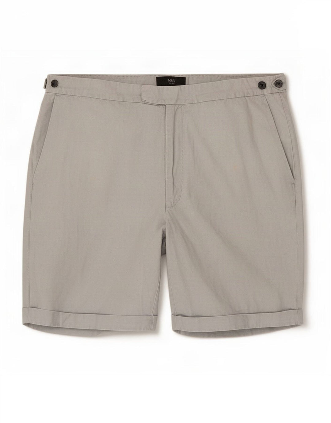 Marks & Spencer Herre Chino Shorts XL W38 Blå Lyocell