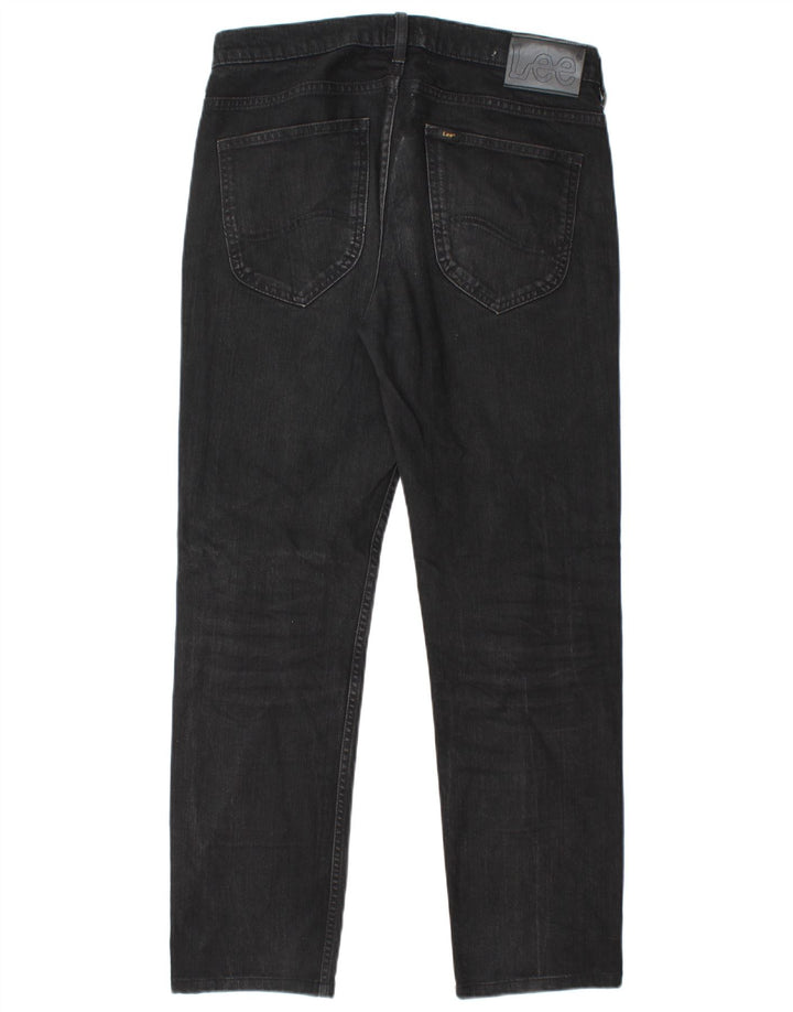 LEE Herre Powell Slim Jeans W32 L30 Sort Bomuld