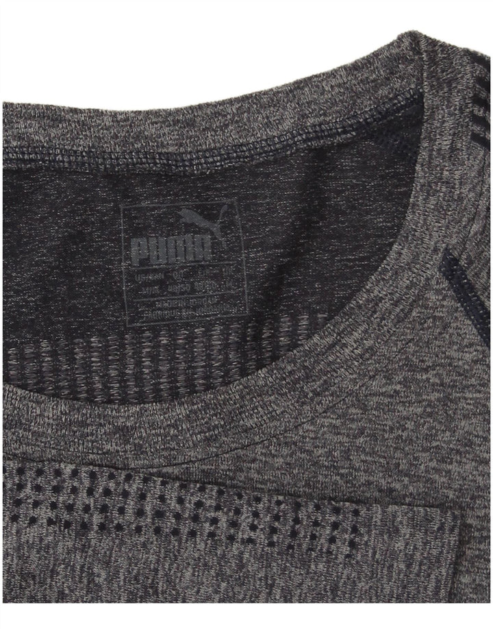 PUMA T-shirt top mellem mænd, marineblå