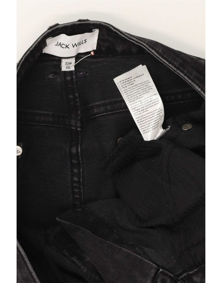Jack Wills Herre Slim Jeans W32 L26 Grå Bomuld