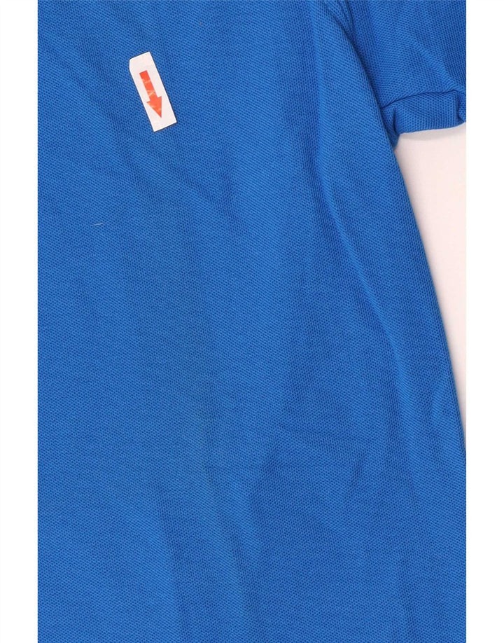 Umbro Herre Kortærmet Polo Shirt Stor Blå Bomuld