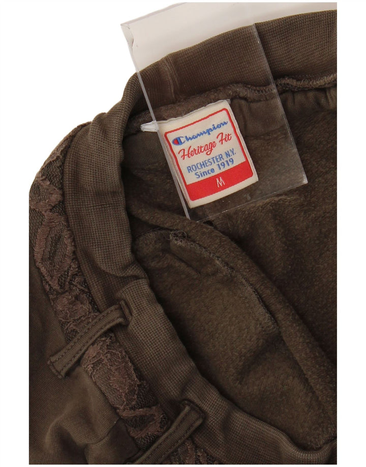 CHAMPION Womens Heritage Fit træningsdragt Bukser Joggers UK 12 Medium Grey