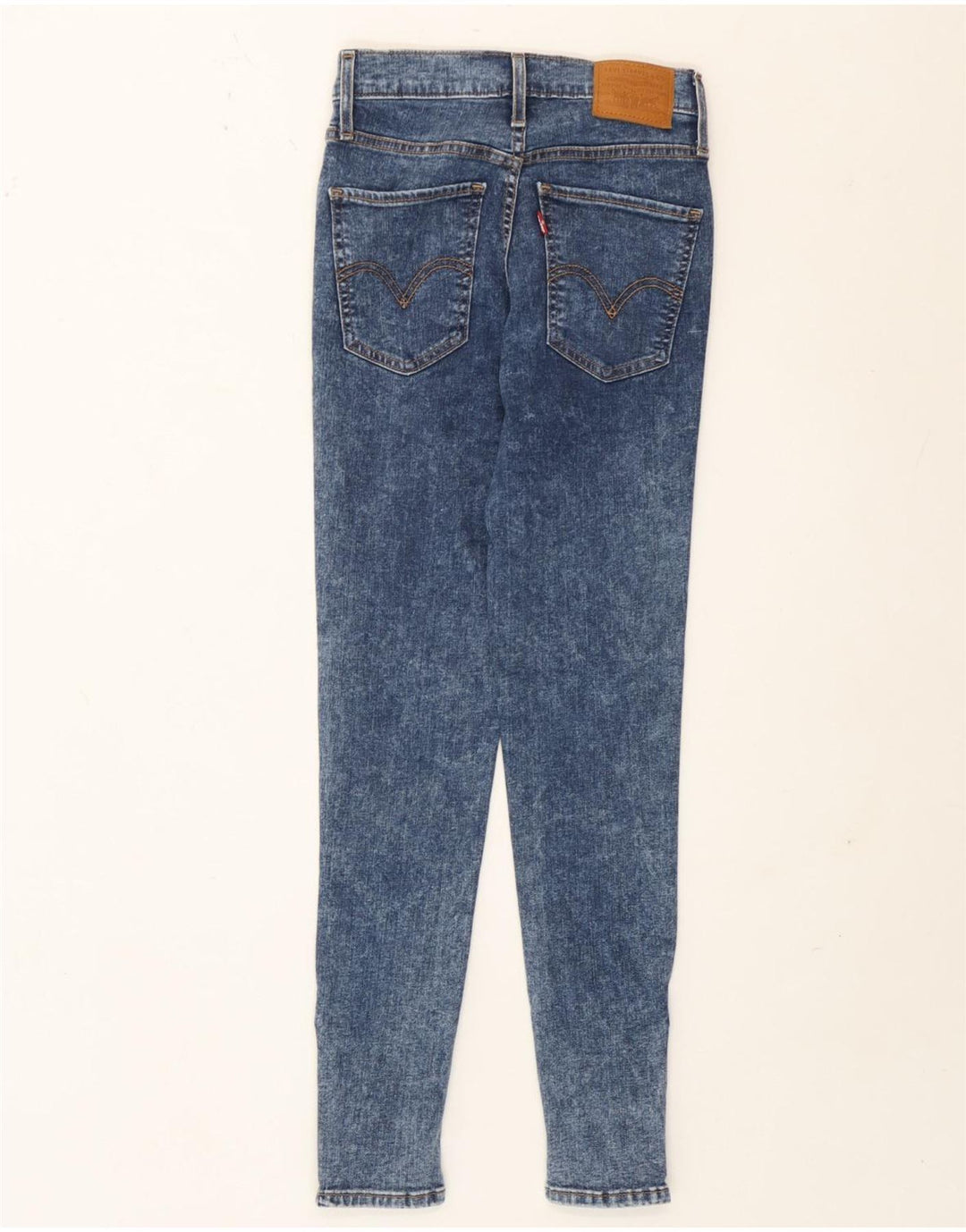 Levi's Dame Skinny Jeans W26 L27 Blå Bomuld
