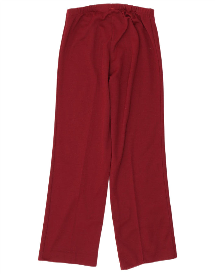 Vintage hel træningsdragt til kvinder EU 40 Medium Burgundy Colourblock Retro