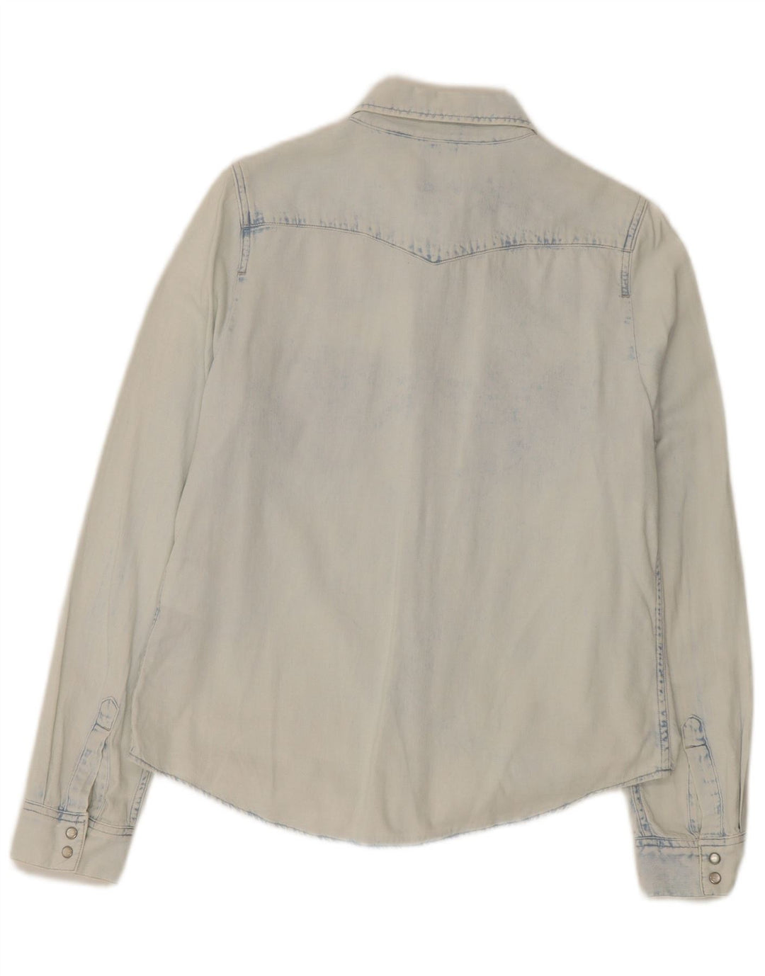 Levi's Dame denimskjorte i klassisk pasform UK 14 Medium Blue Cotton