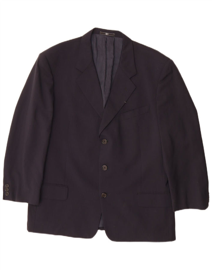Valentino Herre 3-knaps blazerjakke UK 40 Large Navy Blue