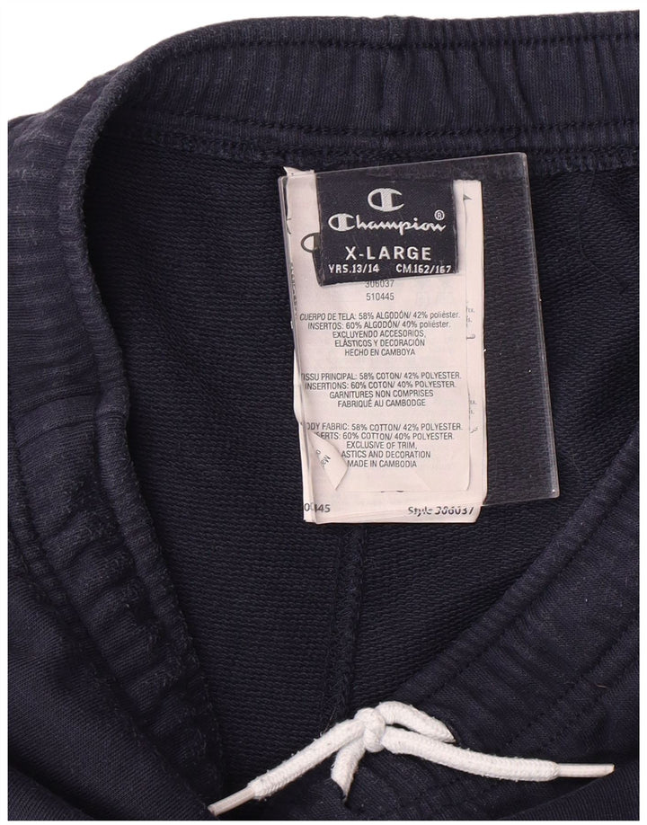 CHAMPION Drenge Grafisk træningsdragt Bukser Joggers 13-14 år Marineblå