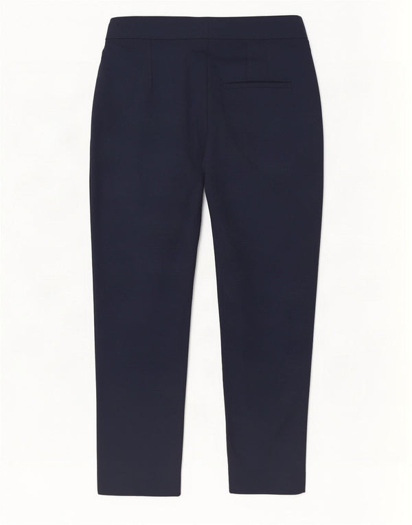 Massimo Dutti koniske chinobukser til kvinder EU 38 Small W28 L27 Marineblå