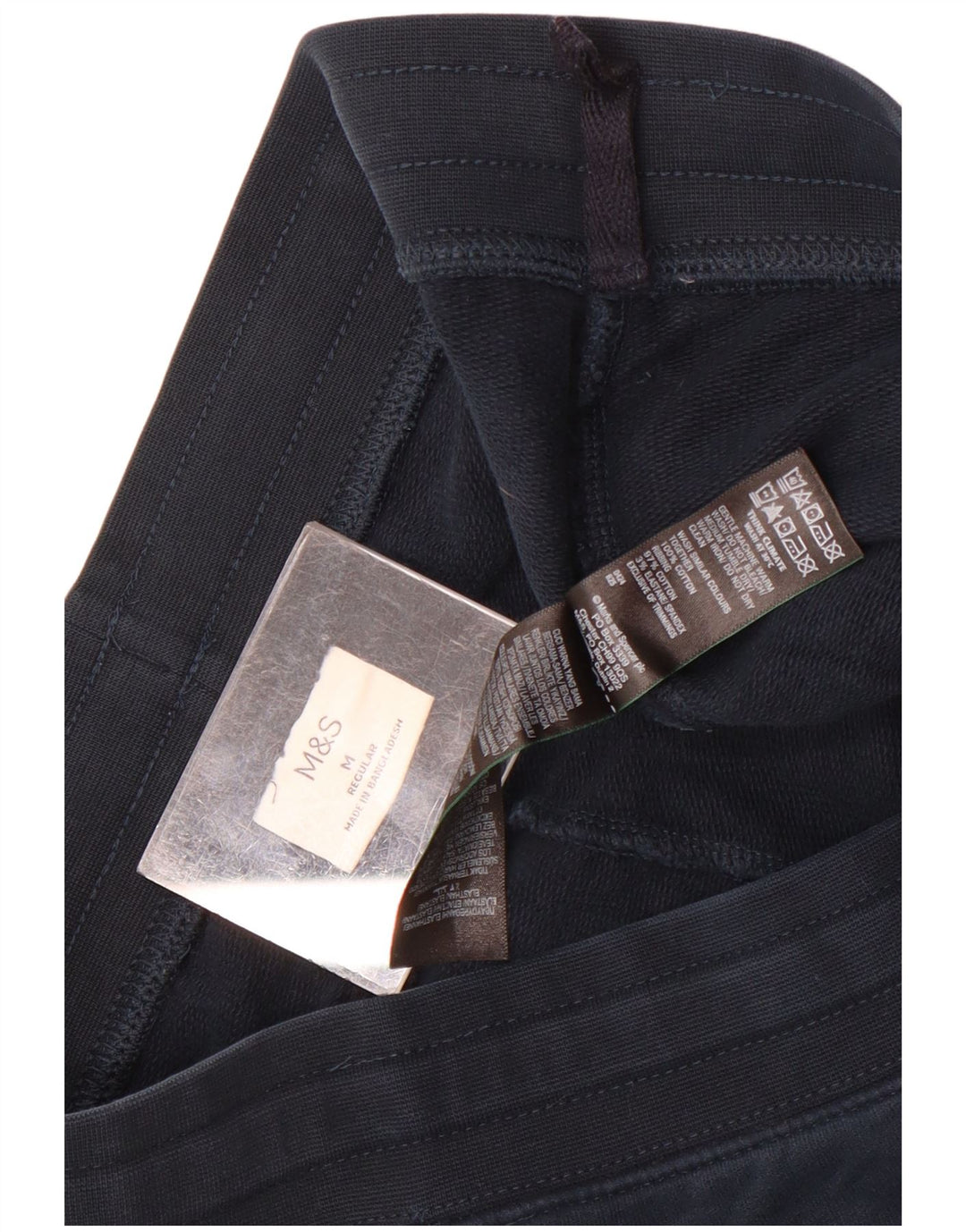 Marks & Spencer Herre almindelige sportsshorts Medium marineblå bomuld