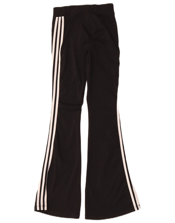 Adidas Dame Flare Leggings UK 8/10 Small Black Polyester