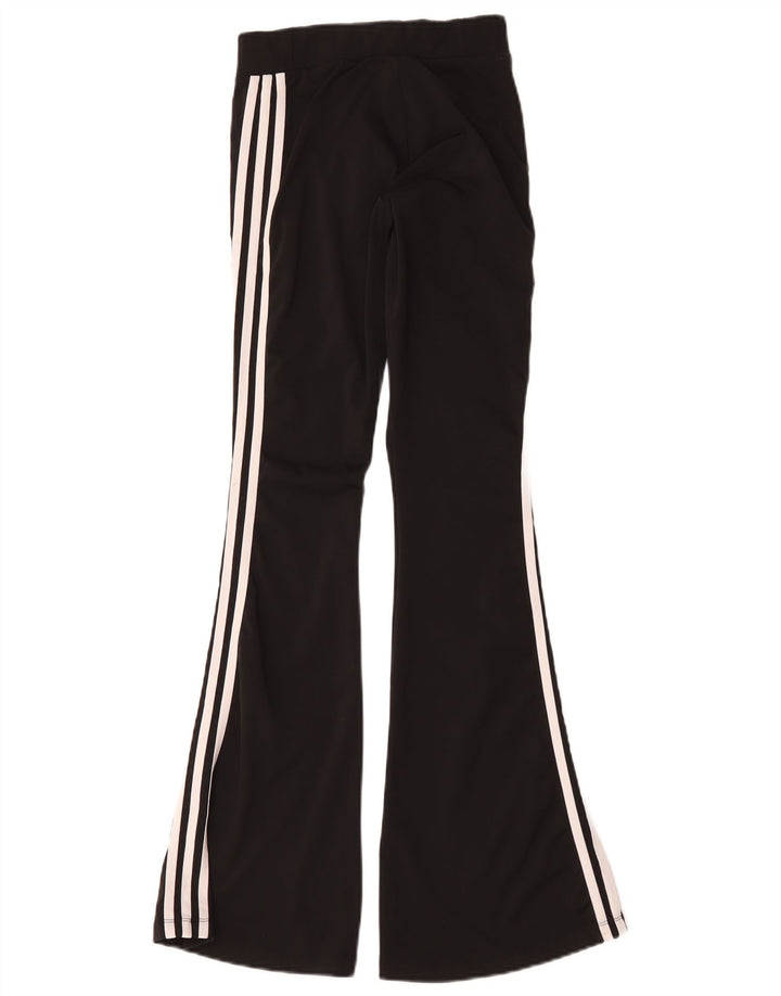 Adidas Dame Flare Leggings UK 8/10 Small Black Polyester