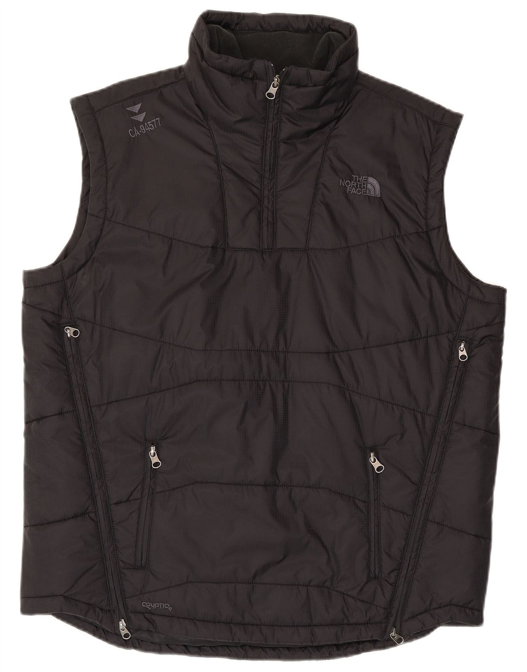 The North Face Herre Pullover Polstret Gilet UK 40 Large Black Nylon
