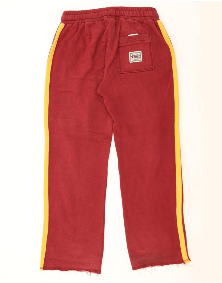 Superdry Træningsdragt til mænd Joggers Medium Rød Colourblock Bomuld