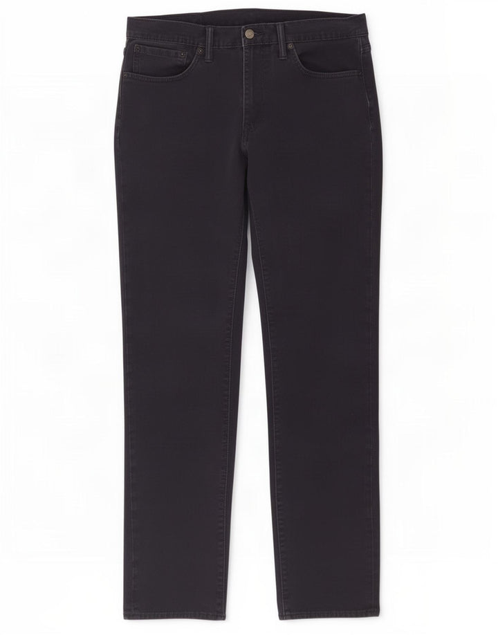 Levi's Herre 511 Slim Jeans W34 L33 Marineblå Bomuld