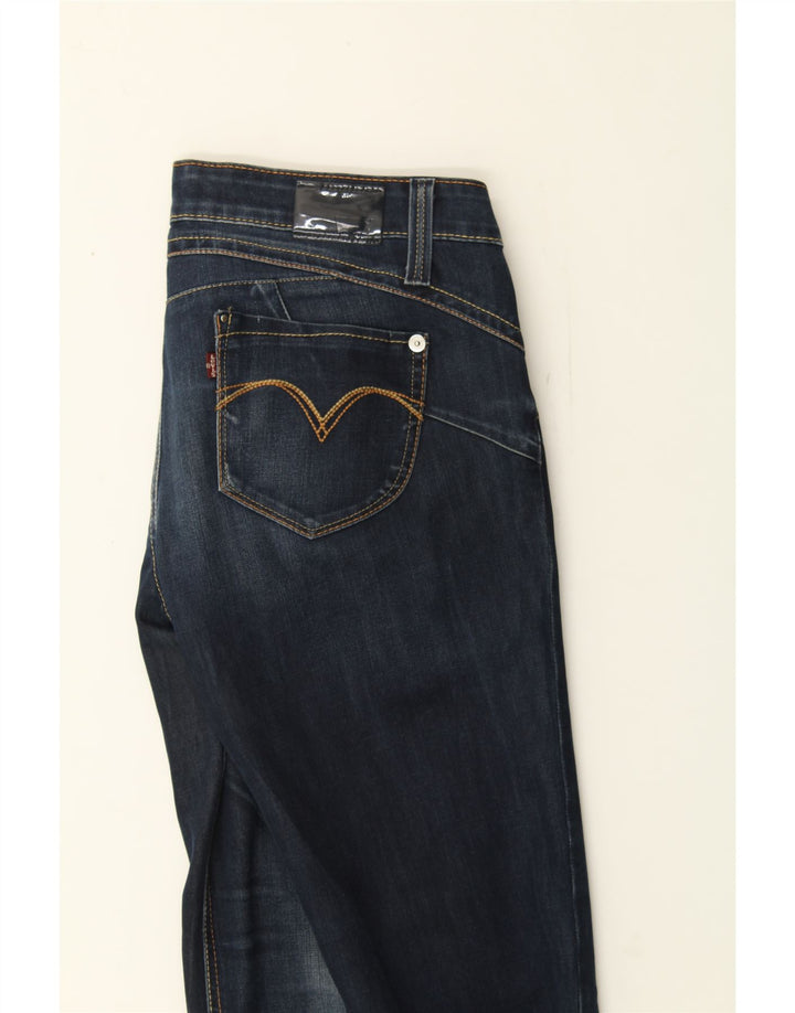 LEVI'S Womens Skinny Jeans W30 L34 Navy Blue Vintage Levi's and Second-Hand Levi's from Messina Hembry 