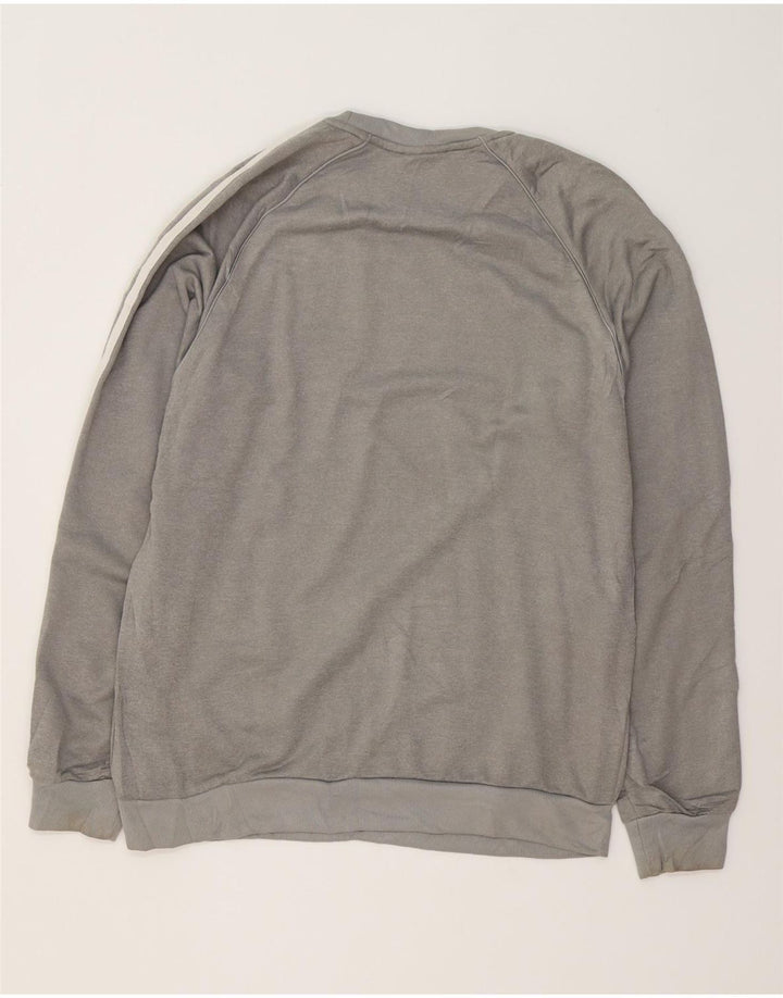 Adidas Sweatshirt Jumper Medium Grå Polyester til mænd