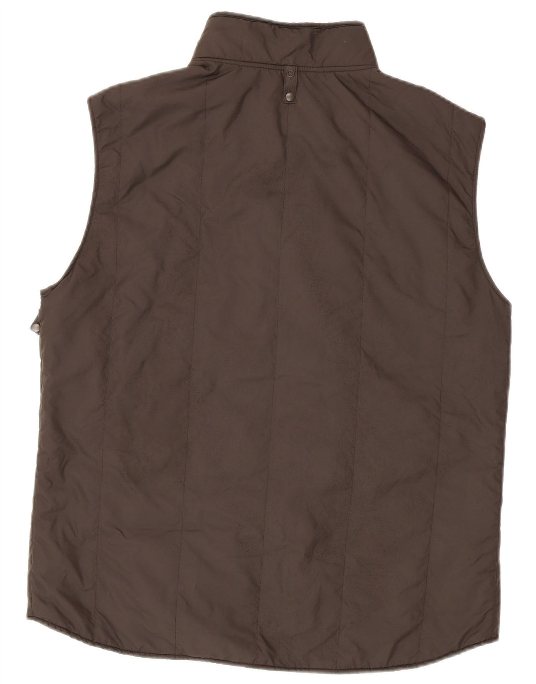 Massimo Dutti Herre Liner Polstret Gilet EU 52 Stor Grå Polyester