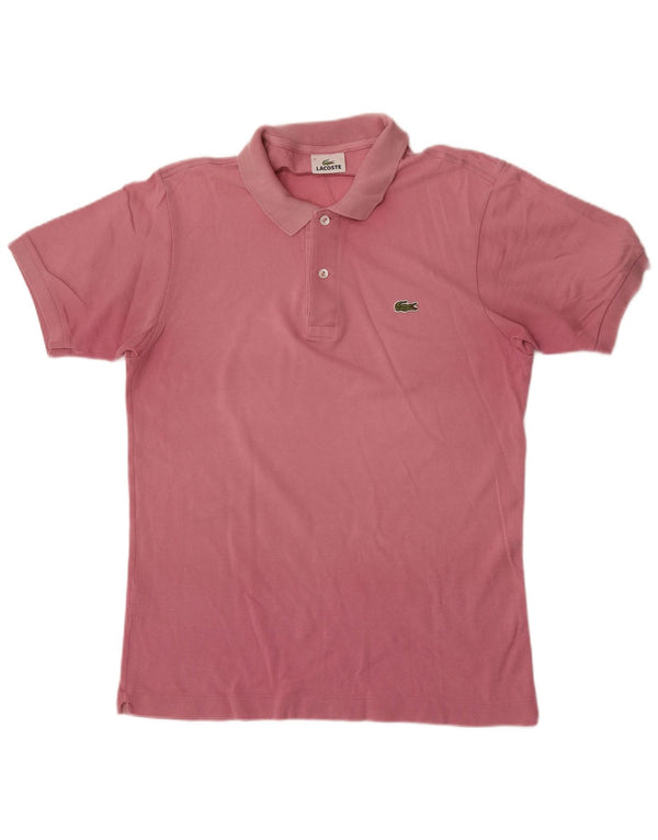 Lacoste herre poloshirt størrelse 4 Medium Pink bomuld