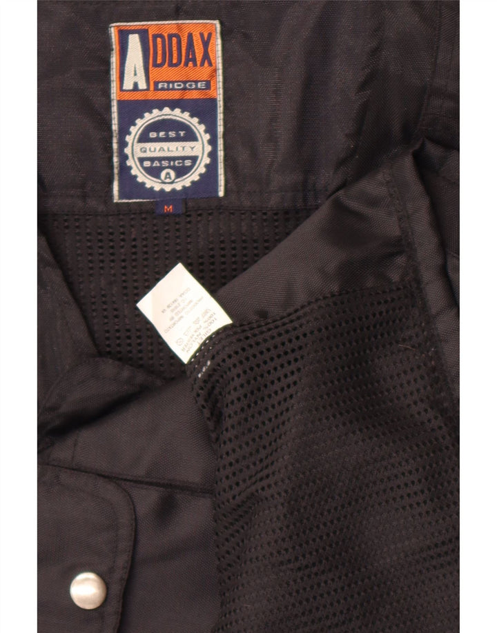 Vintage Herre Utility Gilet UK 38 Medium Black Nylon