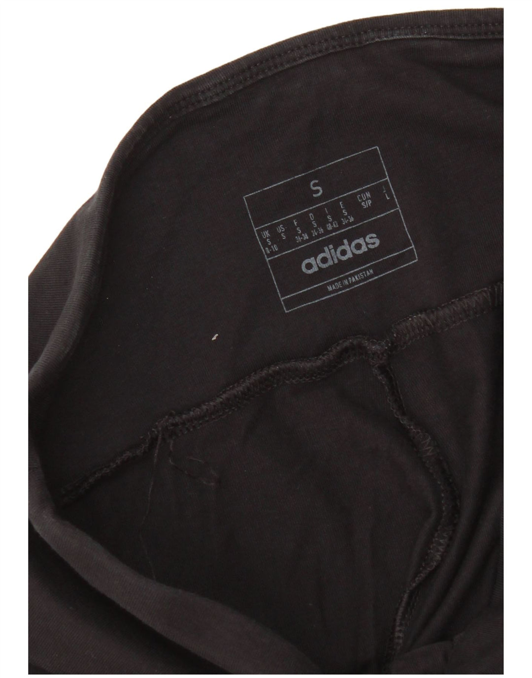 Adidas Graphic Leggings til kvinder UK 8/10 Small Black