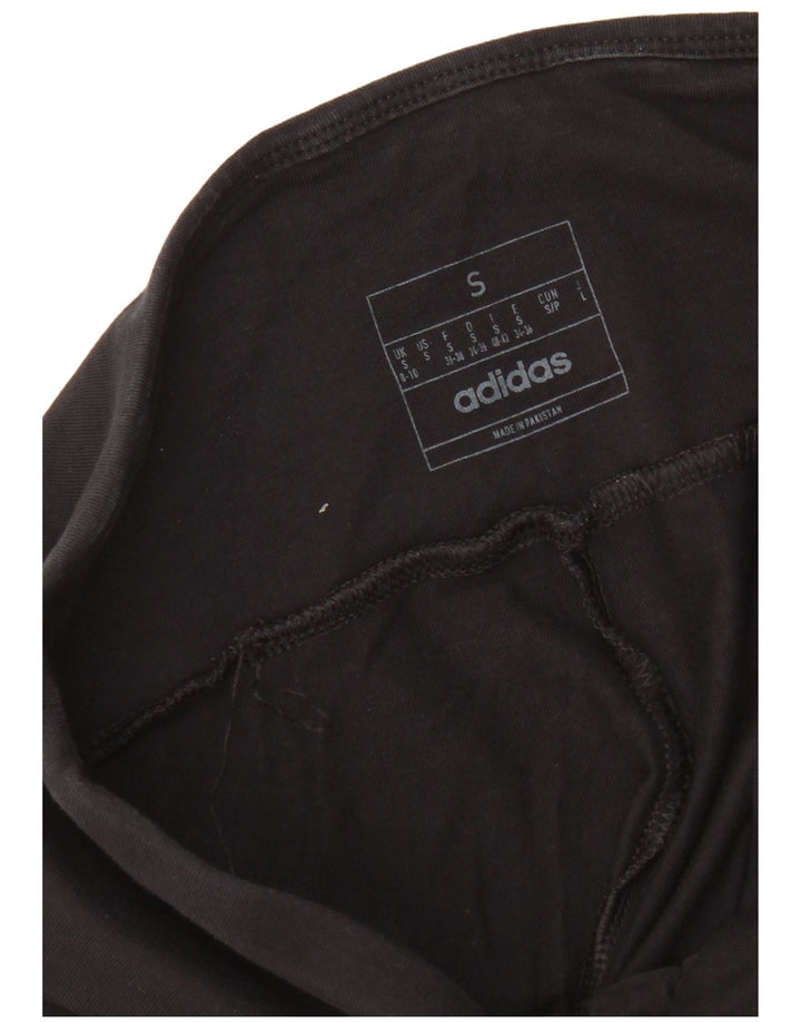 Adidas Graphic Leggings til kvinder UK 8/10 Small Black